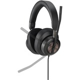 Kensington H2000 Micro-casque USB-C circum aural  over-ear Noir, Avec fil, Bureau/Centre d'appels, 20 - 20000 Hz, 190 g, Casque, Noir