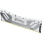 Kingston 24 Go DDR5-8400 (1x 24 Go), Mémoire vive Argent/Blanc, KF584CU40RW-24, Renegade, XMP 3.0