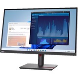 Lenovo ThinkVision T27p-30 écran plat de PC 68,6 cm (27") 3840 x 2160 pixels 4K Ultra HD LED Noir Moniteur  Noir, 68,6 cm (27"), 3840 x 2160 pixels, 4K Ultra HD, LED, 6 ms, Noir