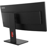 Lenovo ThinkVision T34WD-40 Moniteur 34" UltraWide incurvé Noir, 1x DisplayPort, 1x HDMI, 2x USB-C, 3x USB-A, 1x RJ-45, 120 Hz, 86,4 cm (34"), 3440 x 1440 pixels, Wide Quad HD, LED, 6 ms, Noir