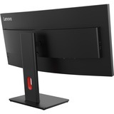 Lenovo ThinkVision T34WD-40 Moniteur 34" UltraWide incurvé  Noir, 86,4 cm (34"), 3440 x 1440 pixels, Wide Quad HD, LED, 6 ms, Noir