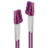 Lindy Câble duplex LWL LC/LC OM4 Gris