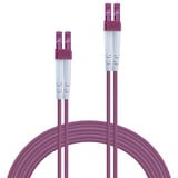 Lindy Câble duplex LWL LC/LC OM4 Gris