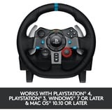 Logitech G29 Driving Force, Volant Noir, Pc, PlayStation 3, PlayStation 4, PlayStation 5