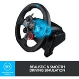 Logitech G29 Driving Force, Volant Noir, Pc, PlayStation 3, PlayStation 4, PlayStation 5