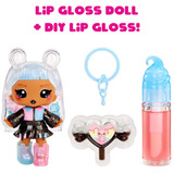 MGA Entertainment Yummiland Lip Gloss Doll Sour Sweeties - Gabi Gummybear, Poupée Mini poupée, Femelle, 4 an(s), Garçon/Fille, Multicolore