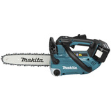 Makita Tronçonneuse à batterie avec poignée supérieure DUC258Z01, 18 Volts, Scie à chaîne Bleu/Noir