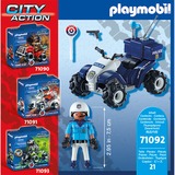 PLAYMOBIL City Action - Policier et quad, Jouets de construction 71092