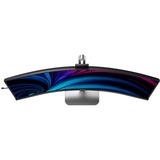 Philips 49B2U6903CH/00 écran plat de PC 124 cm (48.8") 5120 x 1440 pixels Dual QHD LCD Gris Moniteur UltraWide incurvé Gris foncé/argent, 1x DisplayPort, 2x HDMI, 2x USB-C, 4x USB-A, 2x Thunderbolt, 1x RJ-45, 120 Hz, 124 cm (48.8"), 5120 x 1440 pixels, Dual QHD, LCD, 4 ms, Gris