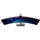 Philips 49B2U6903CH/00 écran plat de PC 124 cm (48.8") 5120 x 1440 pixels Dual QHD LCD Gris Moniteur UltraWide incurvé  Gris foncé/Argent, 124 cm (48.8"), 5120 x 1440 pixels, Dual QHD, LCD, 4 ms, Gris
