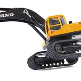 SIKU Modèle À L'Échelle - Excavateur Hydraulique Volvo Ec 290 - Métal - Echelle 1/50, Modèle réduit de voiture Jaune/Noir, Intérieure, 3 an(s), Plastique, Multicolore