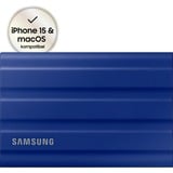 Samsung Portable T7 Shield, 2 To SSD externe Bleu, MU-PE2T0R/EU, USB-C 3.2 Gen 2 (10 Gbit/s)