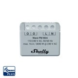 Shelly Shelly Wave PM Mini Z-Wave, Relais Gris