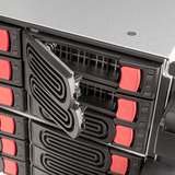 SilverStone  boîtier rack Noir/Rouge | 2x USB-A