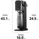 SodaStream 7290113764439, dispositif pour l'eau gazeuse Noir