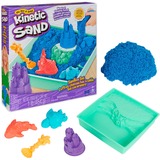 Spin Master Kinetic Sand, Coffret Bac à sable, 454 g de sable bleu, bac à sable, 4 moules et outils, jouets sensoriels pour les enfants à partir de 3 ans, Jeu de sable Kinetic Sand , Coffret Bac à sable, 454 g de sable bleu, bac à sable, 4 moules et outils, jouets sensoriels pour les enfants à partir de 3 ans, Sable cinétique pour enfants, 3 an(s), Non toxique, Bleu