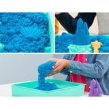 Spin Master Kinetic Sand, Coffret Bac à sable, 454 g de sable bleu, bac à sable, 4 moules et outils, jouets sensoriels pour les enfants à partir de 3 ans, Jeu de sable Kinetic Sand , Coffret Bac à sable, 454 g de sable bleu, bac à sable, 4 moules et outils, jouets sensoriels pour les enfants à partir de 3 ans, Sable cinétique pour enfants, 3 an(s), Non toxique, Bleu