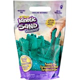 Spin Master Kinetic Sand, Sachet de 907 g de sable scintillant Turquoise scintillant entièrement naturel à écraser, mélanger et sculpter, Jeu de sable Kinetic Sand , Sachet de 907 g de sable scintillant Turquoise scintillant entièrement naturel à écraser, mélanger et sculpter, Sable cinétique pour enfants, 3 an(s), Non toxique, Vert