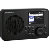 TELESTAR Radio-réveil Noir