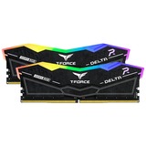 Team Group DELTA RGB DDR5 module de mémoire 32 Go 2 x 16 Go 6000 MHz ECC, Mémoire vive Noir, 32 Go, 2 x 16 Go, DDR5, 6000 MHz, 288-pin DIMM