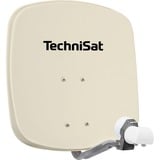 TechniSat Digidish 45 Twin antenne satellites Beige, Antenne parabolique Beige, Beige, Aluminium, 45 cm