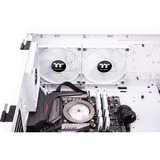 Thermaltake CT140 Ventilateur de refroidissement PC Blanc ventilateurs de boîtier Blanc, 2 pièces, 140 x 140 x 25 mm, PWM