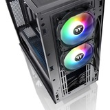 Thermaltake Divider 370 TG ARGB, Boîtier PC Noir