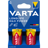 VARTA Pile Longlife Max Power LR14, C (Baby), Batterie 