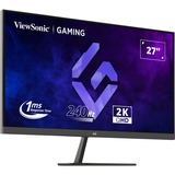 ViewSonic VX Series VX2758A-2K-PRO-3 écran plat de PC 68,6 cm (27") 2560 x 1440 pixels Quad HD LED Noir Moniteur gaming Noir (Mat), 1x DisplayPort, 2x HDMI, 240 Hz, 68,6 cm (27"), 2560 x 1440 pixels, Quad HD, LED, 1 ms, Noir