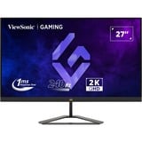 ViewSonic VX Series VX2758A-2K-PRO-3 écran plat de PC 68,6 cm (27") 2560 x 1440 pixels Quad HD LED Noir Moniteur gaming  Noir (Mat), 68,6 cm (27"), 2560 x 1440 pixels, Quad HD, LED, 1 ms, Noir