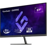 ViewSonic VX Series VX2758A-2K-PRO-3 écran plat de PC 68,6 cm (27") 2560 x 1440 pixels Quad HD LED Noir Moniteur gaming  Noir (Mat), 68,6 cm (27"), 2560 x 1440 pixels, Quad HD, LED, 1 ms, Noir