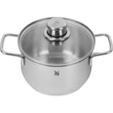 WMF 0730036040 lot de casseroles, Ensemble de pot Acier inoxydable, Acier inoxydable, Acier inoxydable, Acier inoxydable, Acier inoxydable, Verre, Gaz, Induction