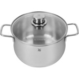 WMF 0730036040 lot de casseroles, Ensemble de pot Acier inoxydable, Acier inoxydable, Acier inoxydable, Acier inoxydable, Acier inoxydable, Verre, Gaz, Induction