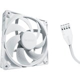 be quiet! Silent Wings Pro 4 PWM, Ventilateur de boîtier Blanc, Connecteur de ventilateur PWM à 4 broches