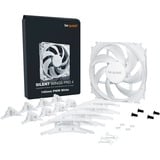 be quiet! Silent Wings Pro 4 PWM ventilateur de boîtier Blanc, 140 x 140 x 25 mm, Ventilateur, 14 cm, 165,5 m³/h, Blanc