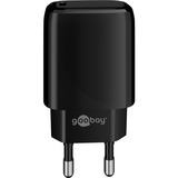 goobay 53864 chargeur d'appareils mobiles Noir Intérieure Noir, Intérieure, Secteur, 5 V, 3 A, IP20, Noir