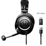 Audio-Technica ATH-M50xSTS-XLR casque over-ear Noir