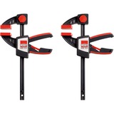 BESSEY 2x serre-joint à une main EZS11-4 SET Noir/Rouge