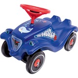 BIG BIG Bobby-Car Classic Ocean, Toboggan bleu/Rouge