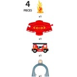 BRIO Portique Smart Tech Sound et accessoires pompier, Jeu véhicule Rouge, Portique Smart Tech Sound et accessoires pompier, 0,3 an(s)