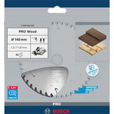 Bosch 2608837672 lame de scie circulaire 14 cm 1 pièce(s) Pointe au carbure de tungstène (TCC), Bois, 14 cm, 2 cm, 10500 tr/min, Bosch