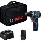 Bosch Perceuse-visseuse sans fil GSR 12V-32 Professional, 12 Volt, Perceuse/visseuse Bleu/Noir