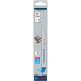 Bosch S 1130 CF Lames de scie sabre Bimétal 1 pièce(s), Lame de scie Lames de scie sabre, Tuyau, Profil, Bimétal, Noir, 8 + 10, 2,5 mm