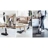 Bosch Unlimited 7 Sans sac Noir, Argent, Blanc, Aspirateur balais Blanc/Noir, Sans sac, Noir, Argent, Blanc, CE, EACEurasian, Morocco, New Singapore Safety Mark, Ukraine, VDE, Sec, Filtrage, Tapis, Sol dur