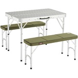Coleman Pack-Away Table for 4, Bundle Aluminium/Vert