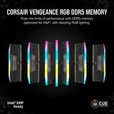 Corsair 32 Go DDR5-6000 (2x 16 Go) mémoire vive Noir, CMH32GX5M2B6000C30, XMP 3.0