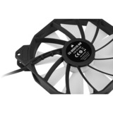 Corsair iCUE SP140 RGB ELITE, Ventilateur de boîtier Noir/transparent, 4-pins PWM fan-connector