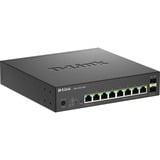 D-Link 10-Port Multi-Gigabit Smart Managed PoE Géré, Switch Noir