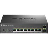 D-Link 10-Port Multi-Gigabit Smart Managed PoE Géré, Switch Noir