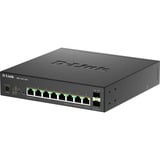 D-Link 10-Port Multi-Gigabit Smart Managed PoE Géré, Switch Noir